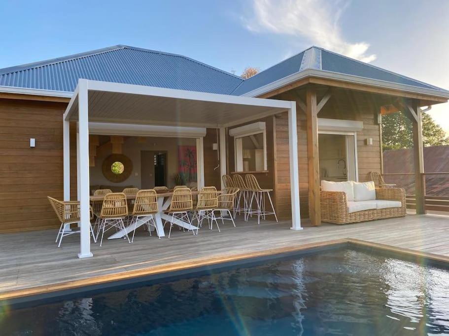 Villa Grandes Luxueuses 4 Etoiles Face A La Reserve Cousteau & Ses Tortues Bouillante