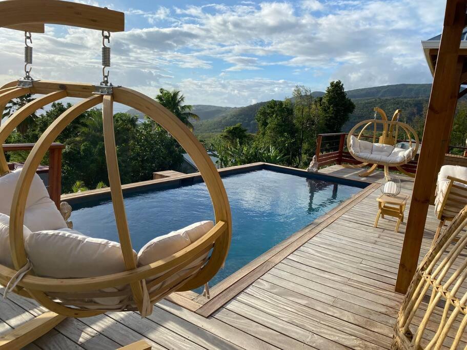 Villa Grandes Luxueuses 4 Etoiles Face A La Reserve Cousteau & Ses Tortues Bouillante